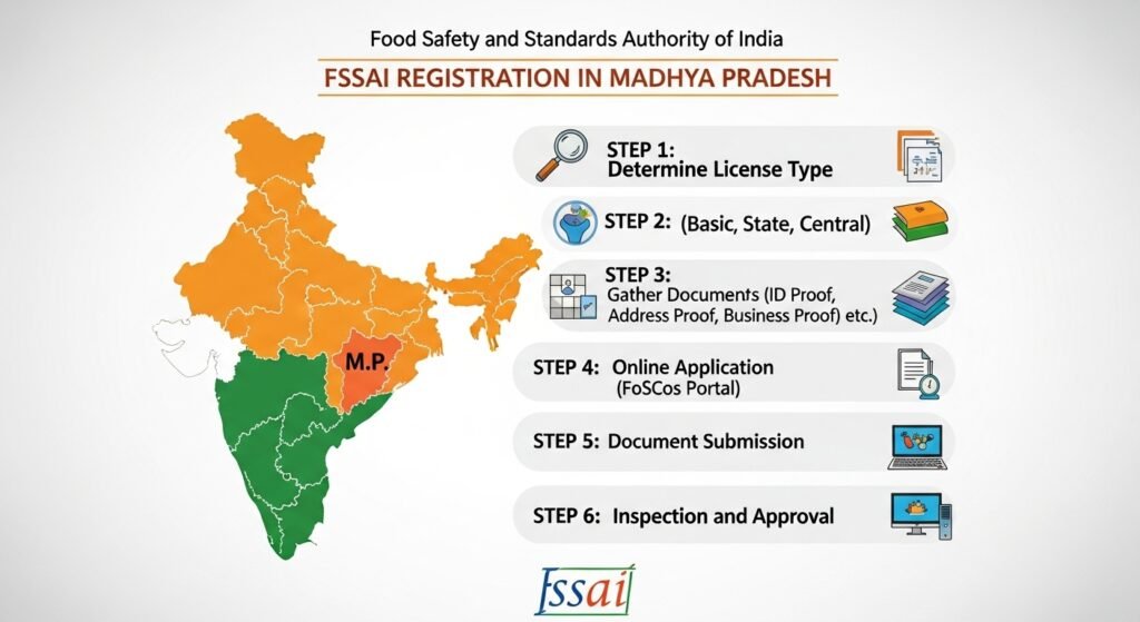 FSSAI registration in M.P.
