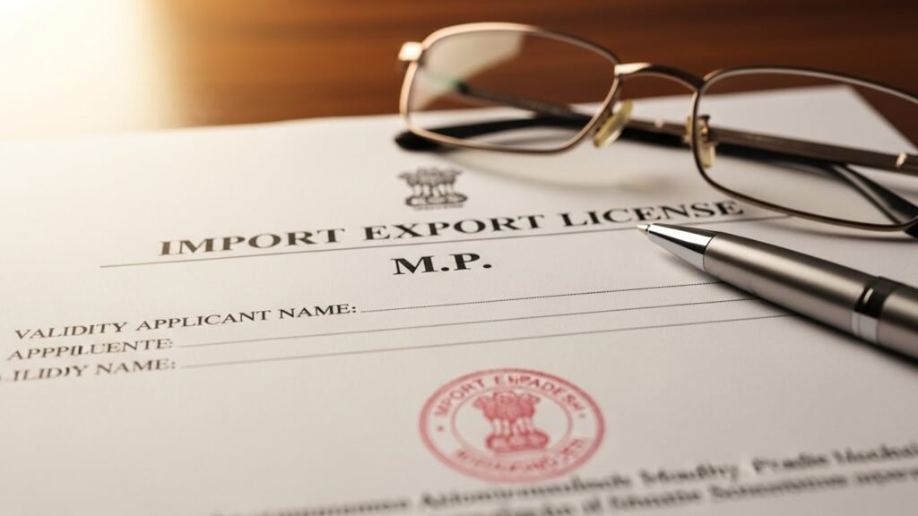 Import Export License in M.P.