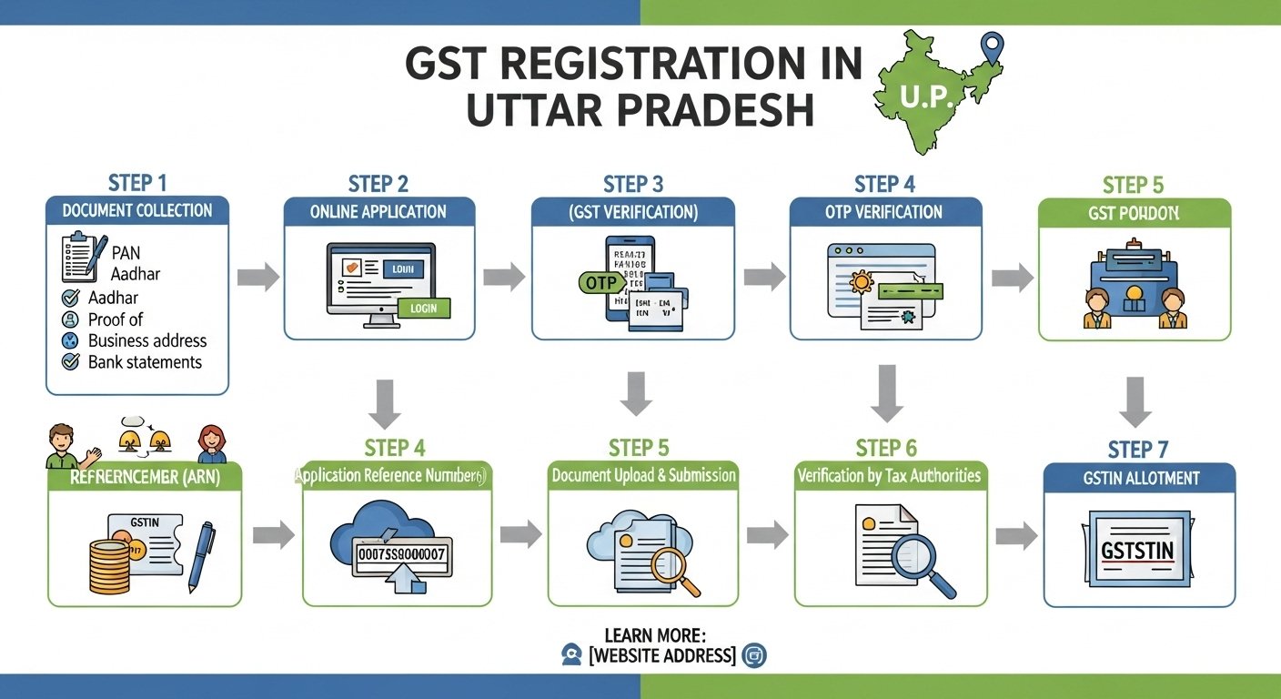 GST Registration in U.P. – Complete Guide by Complete Taxation