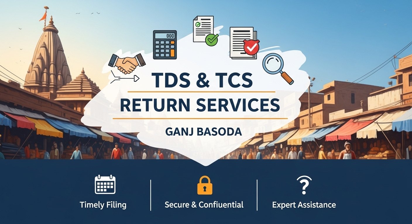 Complete Tax TDS TCS Return Services in Ganj Basoda