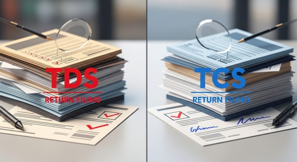 TDS vs TCS Return Key Differences :Explained