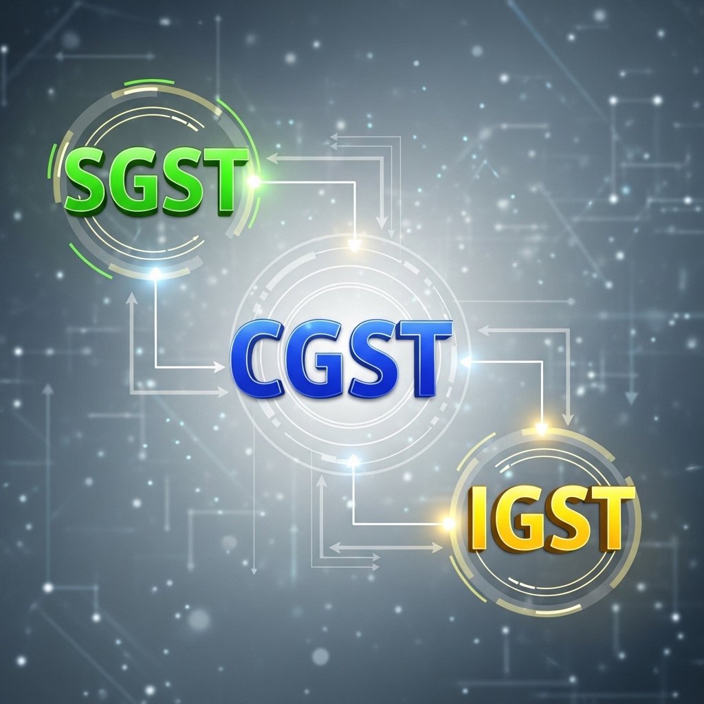 Types of GST: CGST SGST IGST