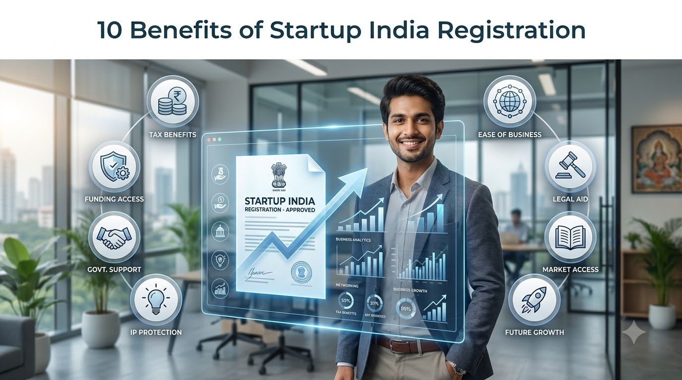 10 benefits of Startup India registration